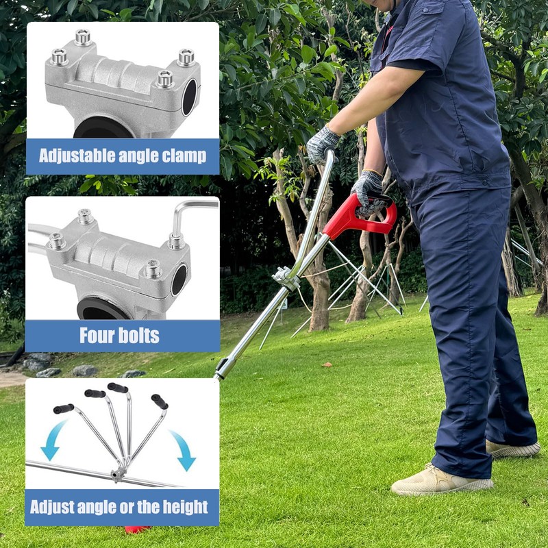 Weed Eater Handle Extension Back Saver - Ergonomic Trimmer Handle