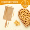 6 Pcs Gnocchi Boards, Wood Pasta Board with 6 Pcs