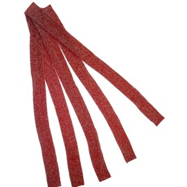 SweetGlob Sour Gummy Belts Candy (2 Pound, Sour Wild Cherry)