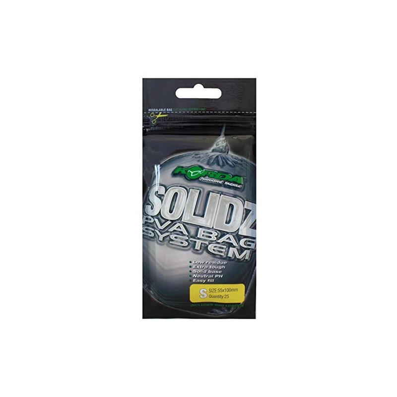 Korda Solidz PVA Bag System Large – Compact PVA Bags
