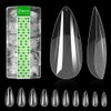 Uñas Postizas, kit Uñas soft gel 500pcs, Tips para uñas