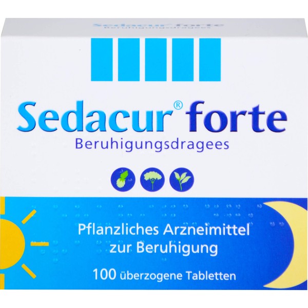 Sedacur forte Beruhigungsdragees einschlaffördernd, 100 pcs. Tablets
