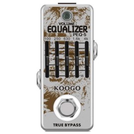 Koogo LEF-317A Guitar Equalizer Pedal 5-Band Parameter Average Frequency ±18dB