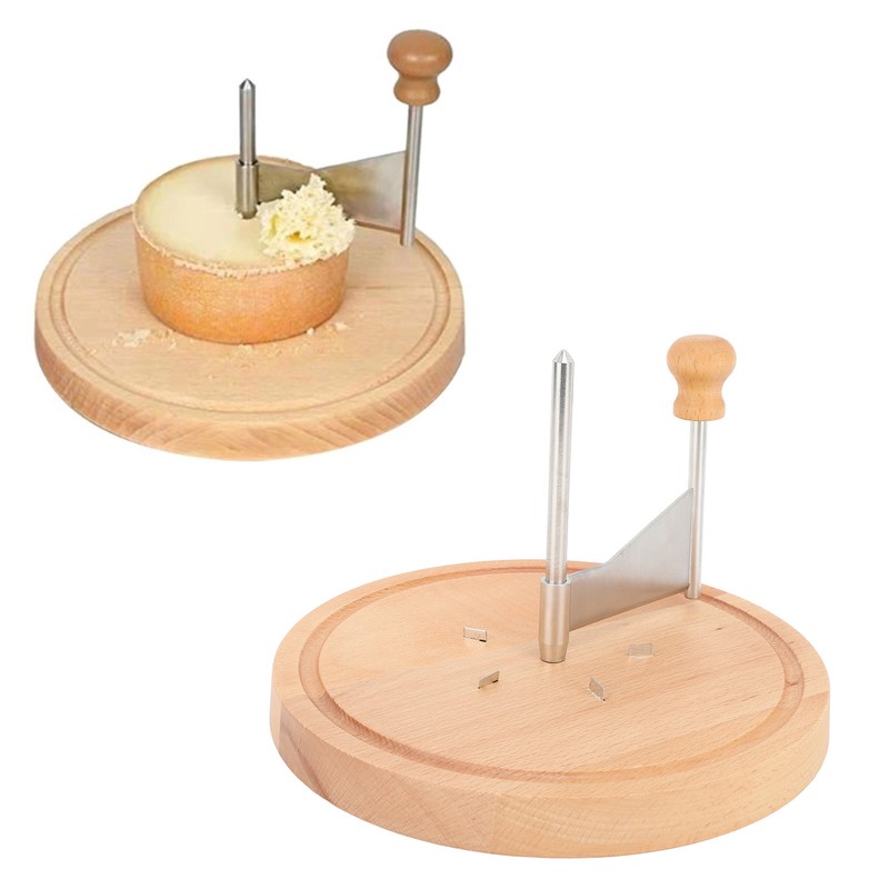 Cheese Curler Professional Ergonomic Handle Rotating Cheese Flower Cutter for