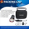LetonPower B15 Dive Light Underwater Flashlight 8000Lumens Underwater Video Lights