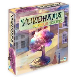 Synapses Games: Yokohama Premium Tokens - Board Game Accessories, Includes 164 Wooden Tokens and 68 Custom Metal Coins to Enhance Your Gameplay