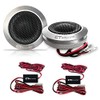 CT Sounds Meso 25mm 100 Watt Flush-Mount Premium Silk-Dome Tweeters, Pair