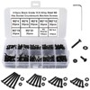FandWay 410Pcs M2 Hex Socket Countersunk Machine Screws, 10.9 Grade