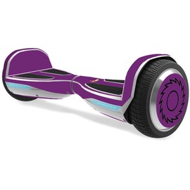 MightySkins Skin Compatible with Razor Hovertrax 1.5 Hover Board - Solid Purple | Protective, Durable, and Unique Vinyl Decal wrap Cover | Easy to Apply, Remove, and Change Styles | Made in The USA