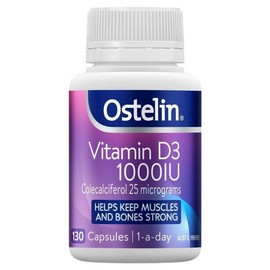 Ostelin Buy Ostelin Vitamin D3 1000IU 130 Capsules Online