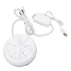 Mini Ultrasound Washing Machine USB Portable Turbine Cleaning 4 Level