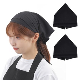 JGP 2 Piece Set, Triangle Cloth, Velcro Tape, Men's, Women's, Unisex, Black