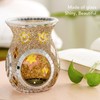 Fragrance Candle Holder Essential Oil Tealight Candle Burning Holder Home
