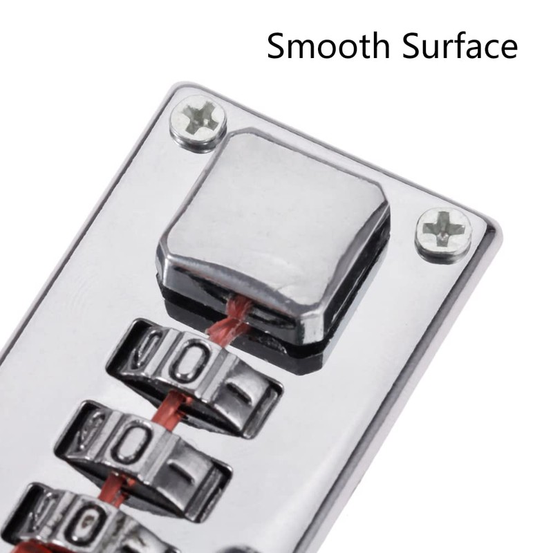 2 X Luggage Hasp with Digital Combination Lock 3-Digit Password