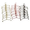 Hihomi 30pcs Doll Hanger Rack 10pcs 1/6 Clothes Clothes Doll