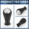 INFINAUTO 5 Speed Gear Shift Knob Front Automatic Transmission Shift