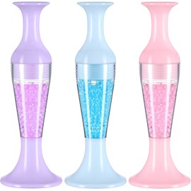 Walquicks 3pcs Diamond Pain-ting Pens, Diamond Art Pen Flower Pot Shaped Point Drill Pen Nail Point Pen Diamond Dotting Tool for Nail Art Crafts Making (Diamond pen-A)