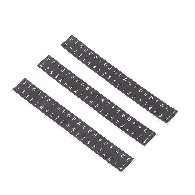 17 Keys Kalimba Stickers, Music Notes Decoration, Key Stickers, Paper