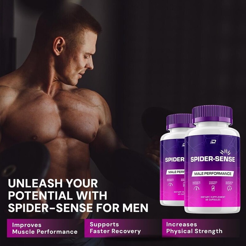 Spider Sense (5 Pack) Spider Sense for Men Capsules -