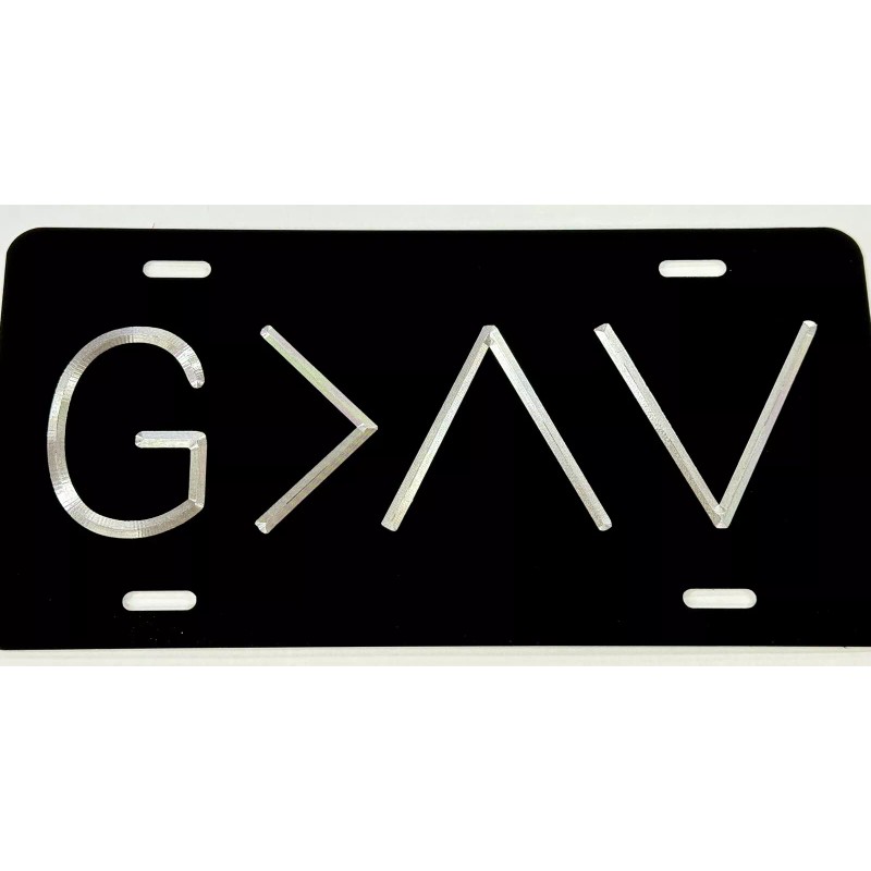 Diamond Etched Products God Is Greater Than The Highs &