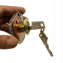 27mm Double-Locking Desk Drawer Locker Bookshelf Furniture Lock Water Dispenser