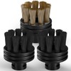 Steam Cleaner Replacement Brushes, Original Accessories for STMWORLD CB-02A, Compatible