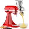 HOZODO Grain Mill Attachment for KitchenAid Stand Mixer, All Metal
