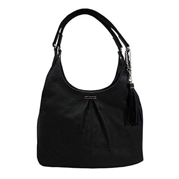 GTM Slouch Gun Tote'n Mamas - Conceal Carry Pleated Slouch Purse Black, one Size (32BK)
