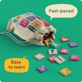 Letterpool: 2-6 Players Board Games for Adults, Family & Teens — Fun Word Games for Teens and Adults Group, Travel Game, Adult Party Games for Two to Six Person, Funny Card Games for Family Game Night