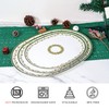 TP Christmas Decoration Serving Tray, Melamine Serving Platter Plate for