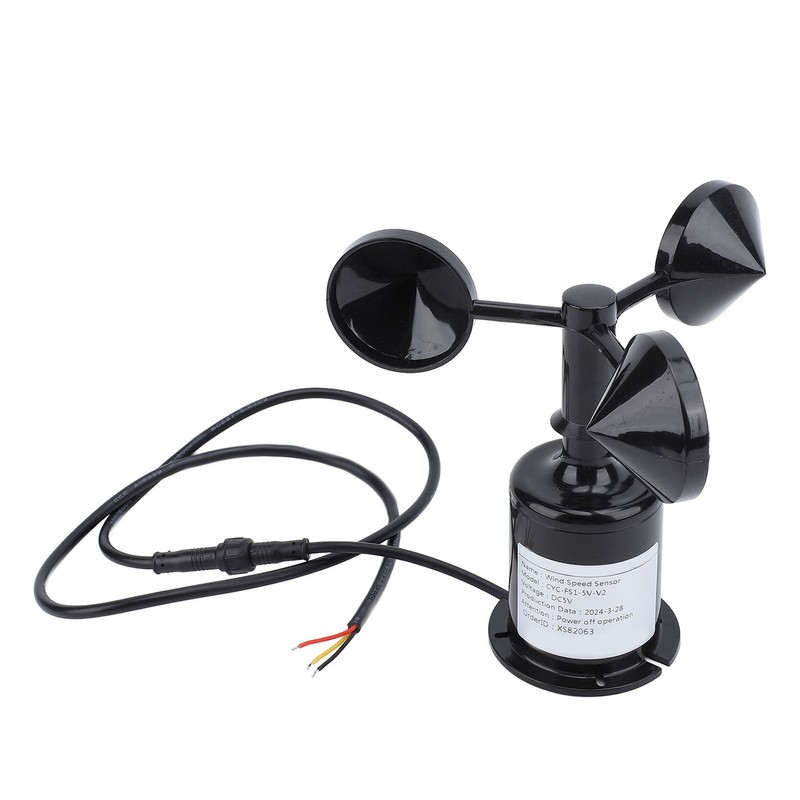 Wind Speed Anemometer High Accuracy 5V Wind Speed Monitoring Sensor