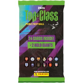 Panini 004892B26FPF Top Class FIFA 2024 Trading Cards Fat Pack 24 2 Holo Cards Giants