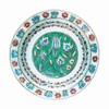 Ashomlean - Turkish Flowers Plate Plate Painted Tin Enamel Plate