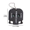 2Pcs Golf Stroke Counter Clicker, 2 Player Keychain Clicker Scorekeeper