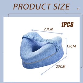 louuuou Knee Pillow for Sleeping on Side, Leg Pillows for Sleeping on Side, Alignment Pillow Leg Positioner Pillows Durable, Sides Lying lLegs Pain and Legs Support use