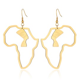 African Earrings for Black Women Black History Earrings African Dangle Earrings Black History Month Shirt Outfits Accessories for Women Jewelry Gifts