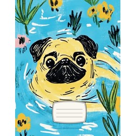 Pug Love: A Charming Notebook Gift for Pug Lovers | Adorable Pug Artwork | Perfect Gift for Women, Men, Girls & Boys | Delightful Pug Journal | Ideal Present for All