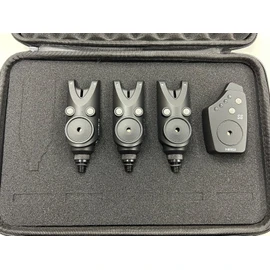Hirisi 3 x Carp Fishing Bite Alarms with Receiver. Packed with features, compact alarms for Carp/Coarse Fishing