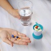 Multifunction Pill Cutter, Opret 3 in 1 Pill Splitter/Crusher/Box for
