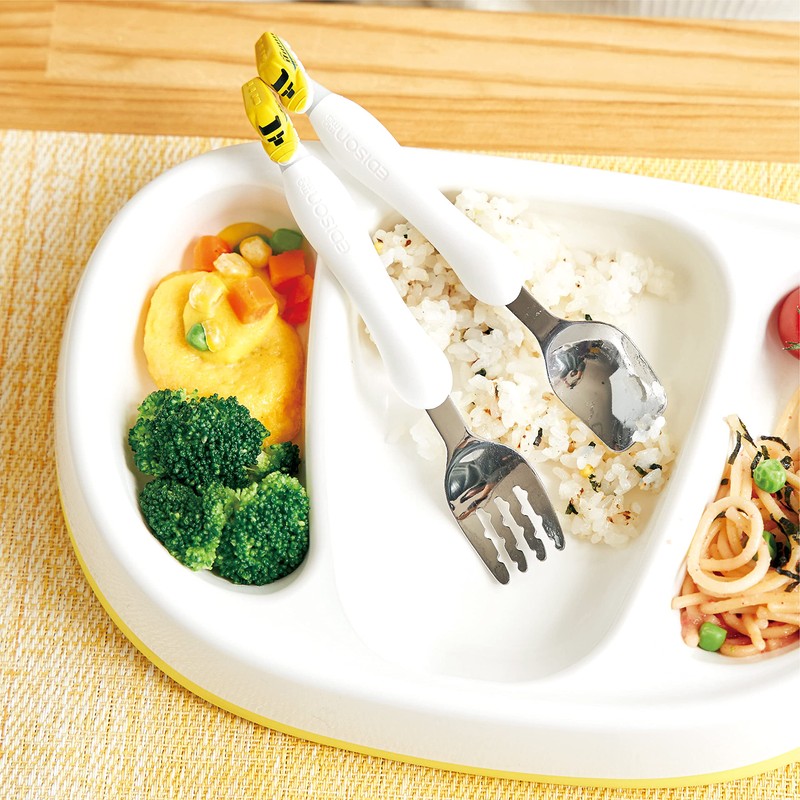 EDISONmama Fork & Spoon Set, 1.5 Years Old and Up,