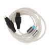 2 Pin Sound Cable 4 Core Silver Plated Copper 3