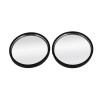 2pc 2" Universal Wide Angle Convex Blind Spot Rear Side