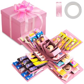 Surprise Box Explosion Box for Christmas, Birthday, Anniversary, Valentine's Day, Wedding Gift