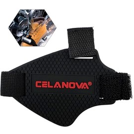 Lecute 2 Protectores de Zapatos Tenis para Moto Motocicleta Protector de Silicona Antideslizante Cambio de Marchas Protección Anti Manchas Accesorio Protector