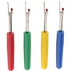 zalati Seam Rippers, 4pcs Stitch Thread Unpicker Tool with Plastic