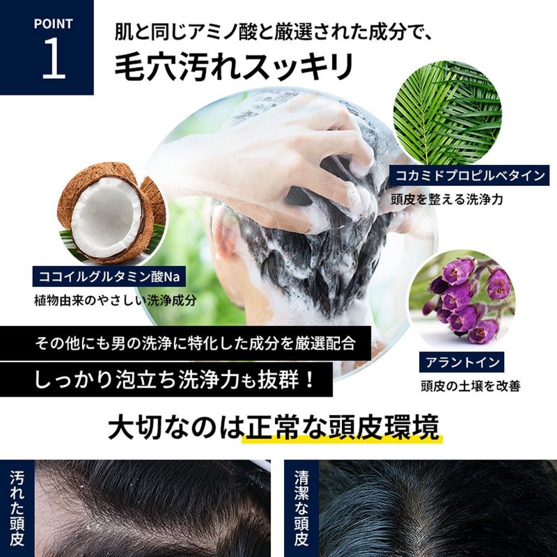 SHIN. Medicated Botanical Scalp Shampoo 10.1 fl oz (300 ml)