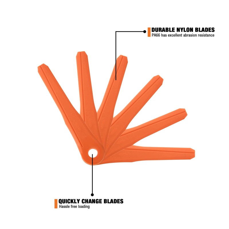 ERGIT 20 Pack Trimmers Blades Replacement for Stihl Weed Eater