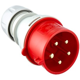 UNITEC 40578L CEE Plug 32 A, Loose, Red