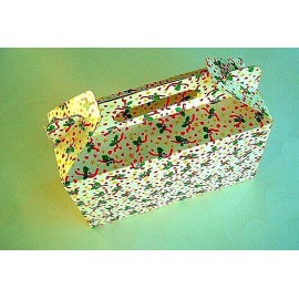 Modello depositato Set Of 4 Christmas Holidays Gable Gift Boxes Gloss Chipboard Holly's Design