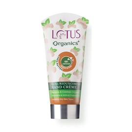 Lotus Organics+ Luxurious Comfort Hand Crème, Shea Butter, 50 g